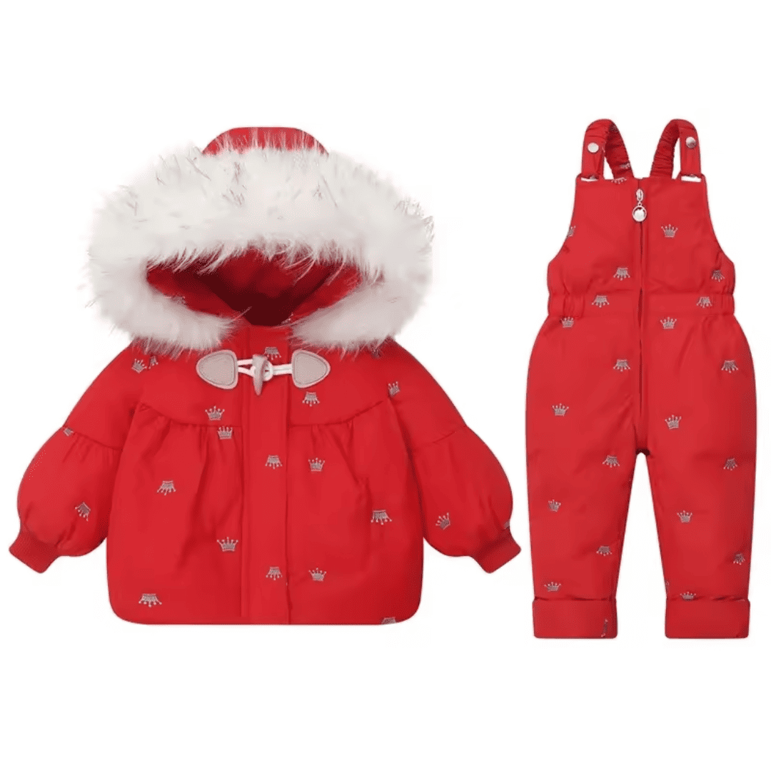 Casaco + Macacão Infantil para Neve Forglows