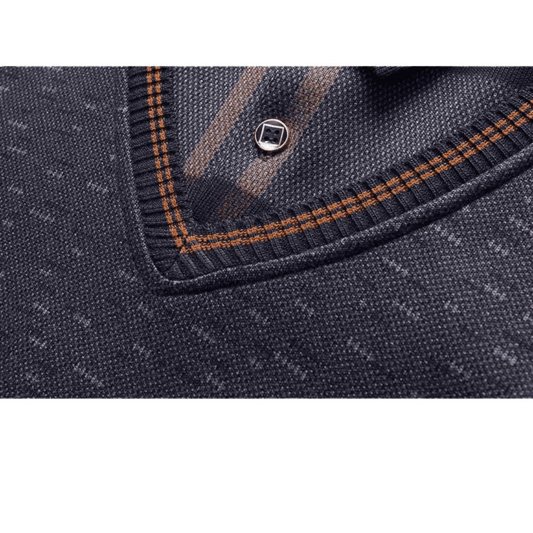 Suéter Masculino com Camisa Falsa Forglows