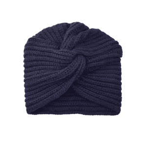 Turbante Feminino Cruzado em Tricô