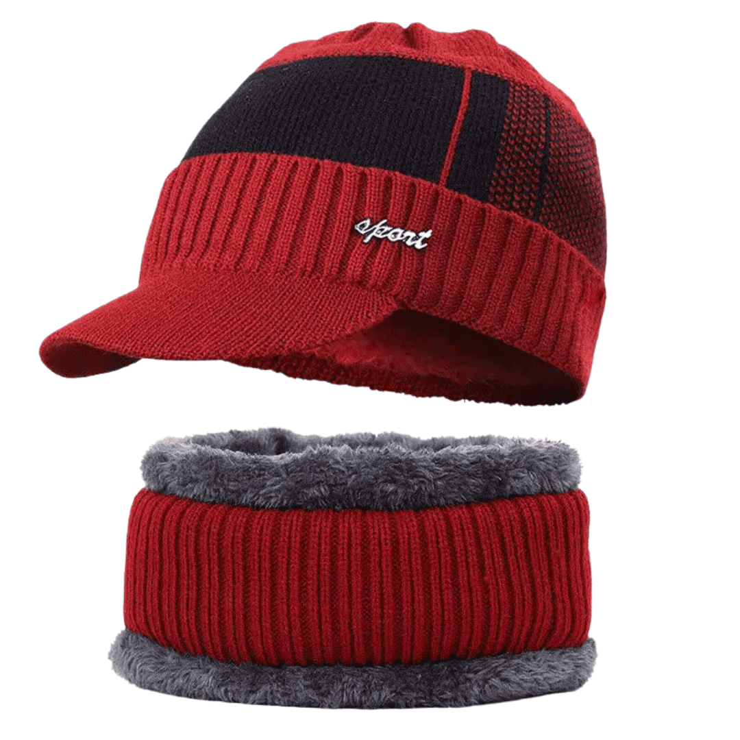 Conjunto Boné e Gola Forrados Masculino Forglows