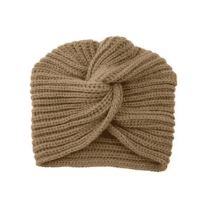 Turbante Feminino Cruzado em Tricô