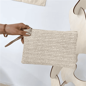 Bolsa de Palha com Alça de Nylon