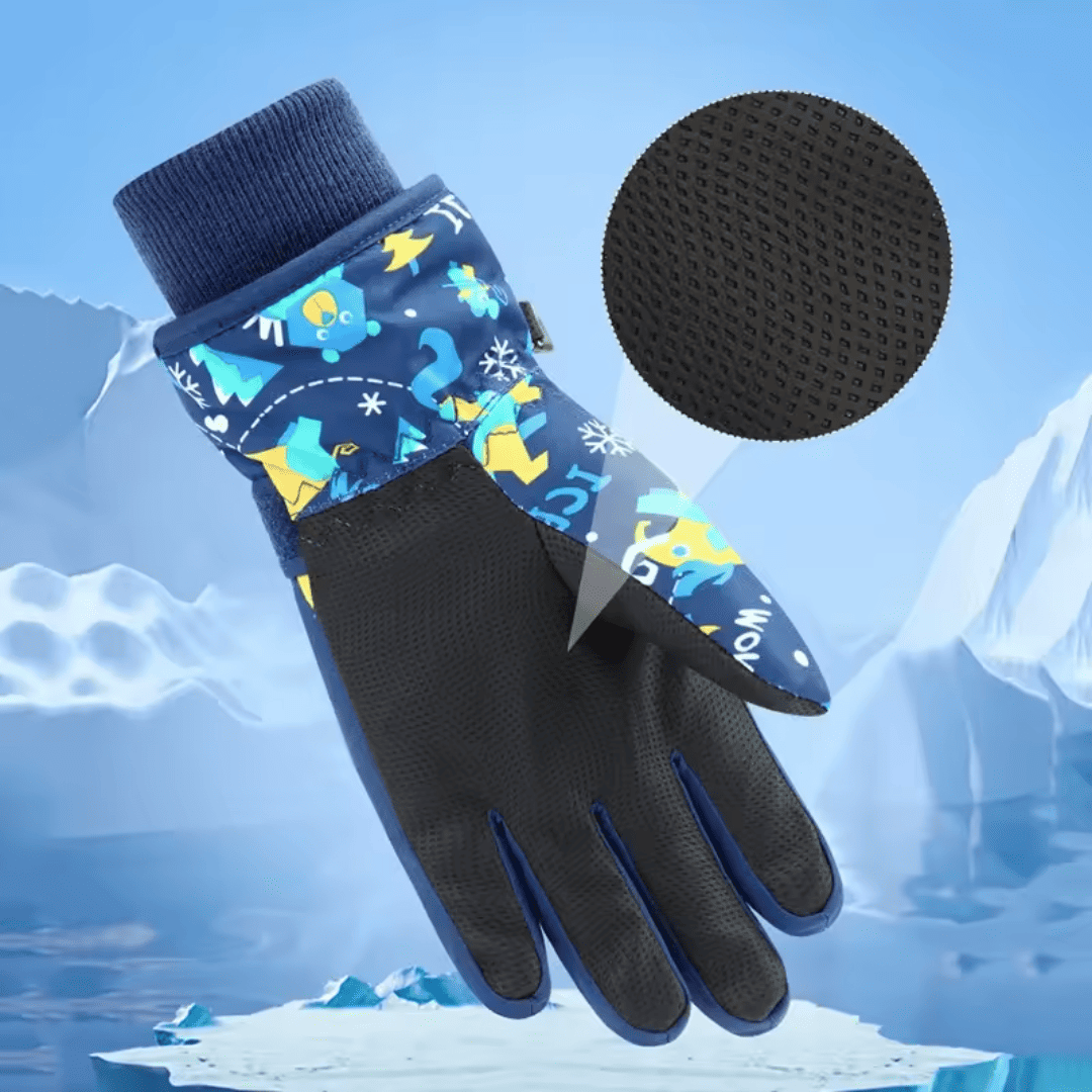 Luva Infantil Impermeável para Neve Forglows