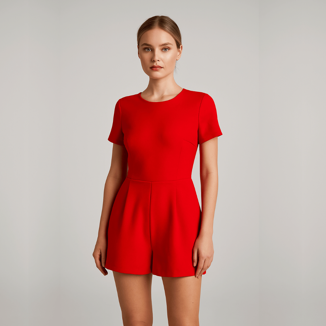 Macaquinho Feminino com Detalhe em Laço Forglows