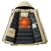 Jaqueta Masculina Puffer Impermeável Forglows