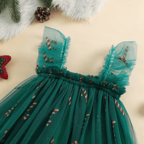 Vestido para Menina Natalino em Tule