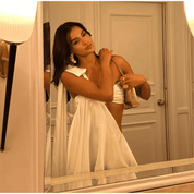 Vestido Mini Nula Manca Fluído Forglows
