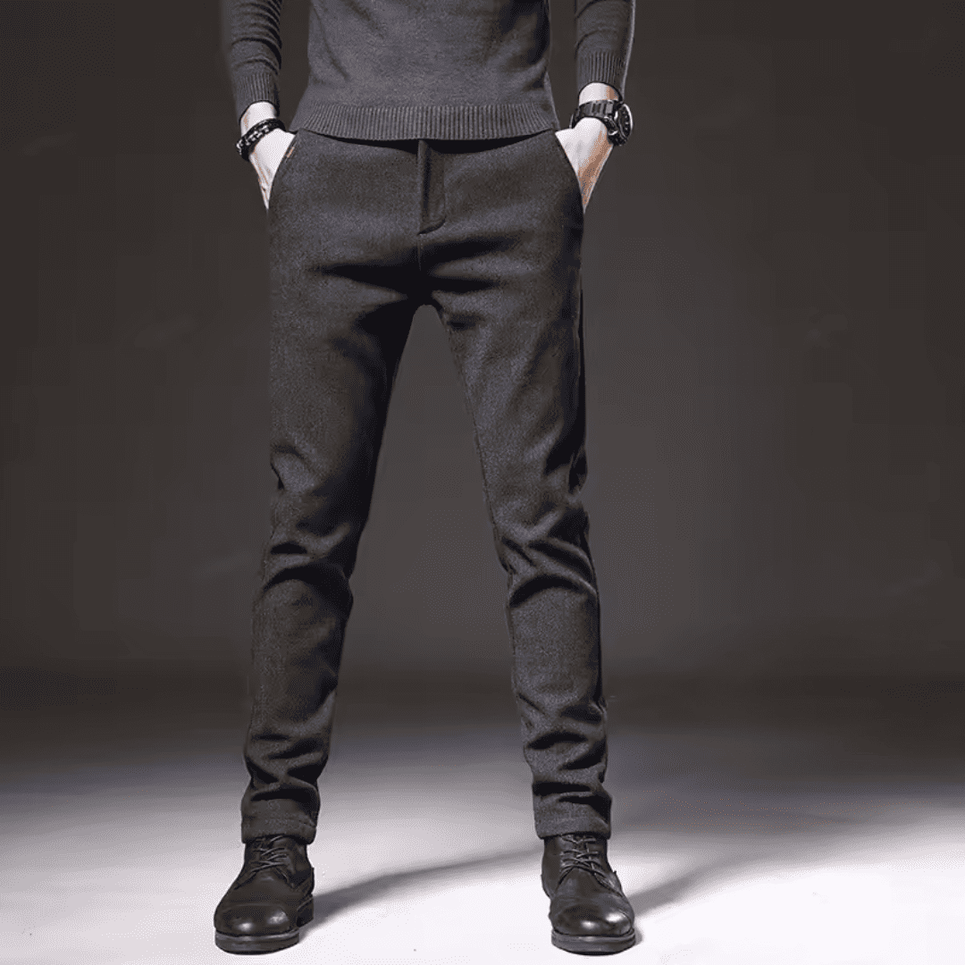 Calça Masculina Alfaiataria com Pelúcia Forglows