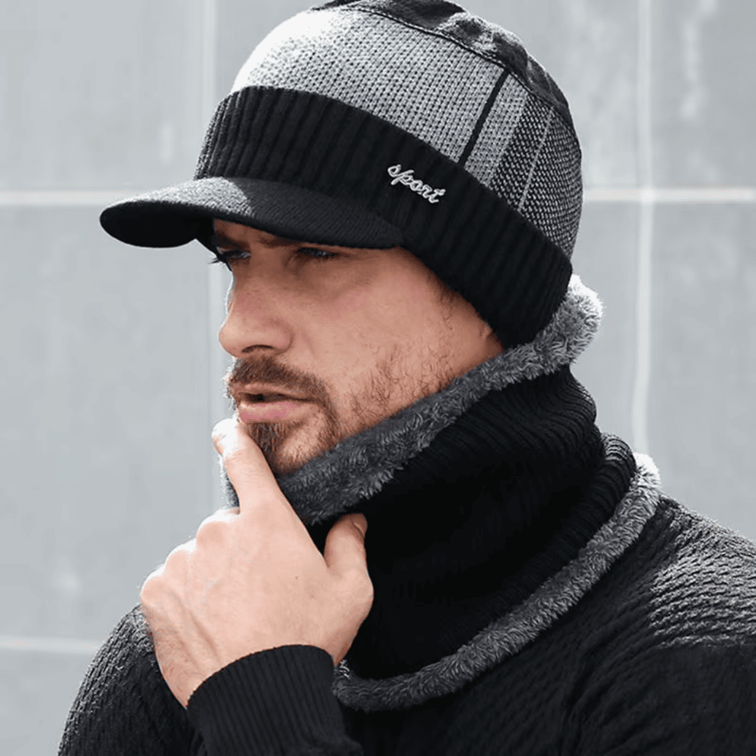Conjunto Boné e Gola Forrados Masculino Forglows