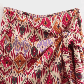 Short Feminino Boho Colorido