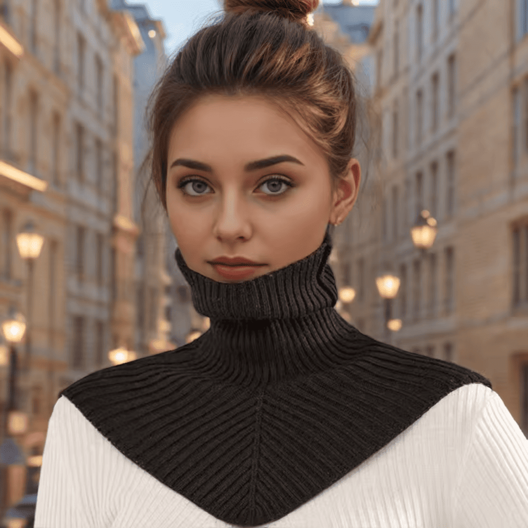Gola de Tricô Feminina Forglows