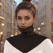 Gola de Tricô Feminina Forglows