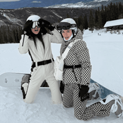 Calça Feminina Impermeável Forrada para Neve Ice Forglows