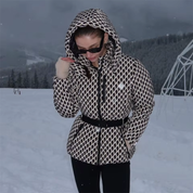 Jaqueta Feminina Impermeável para Neve Forglows