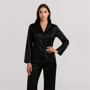 Pijama Feminino de Seda Forglows