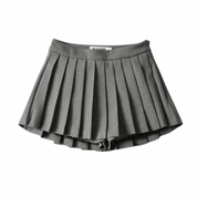 Short Saia Feminino Mini Plissada Forglows
