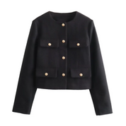 Casaco Cropped Feminino Jordana Forglows