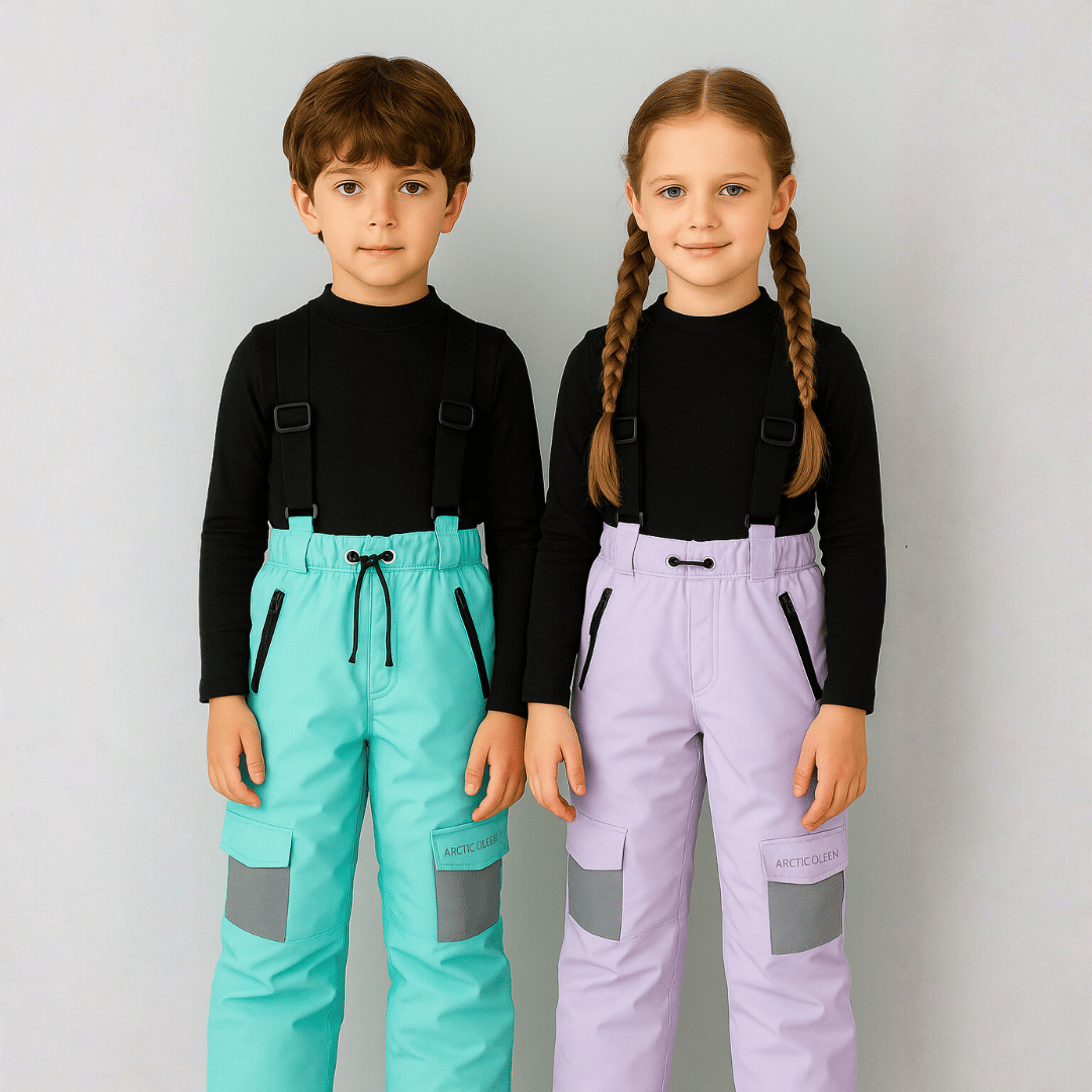 Calça com Suspensório Infantil para Neve Forglows