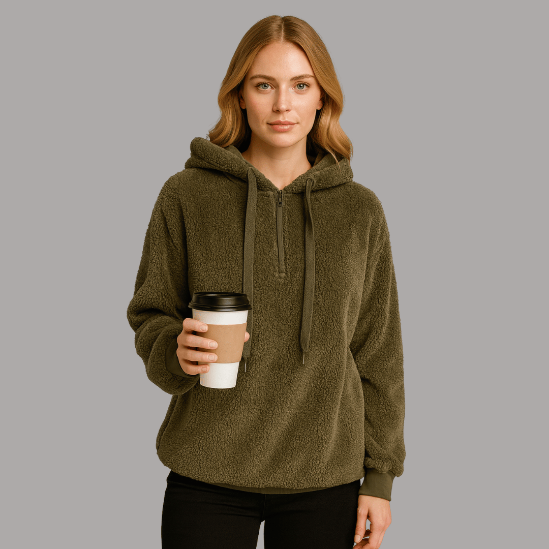 Casaco Feminino Alongado e Peluciado Catarina Forglows