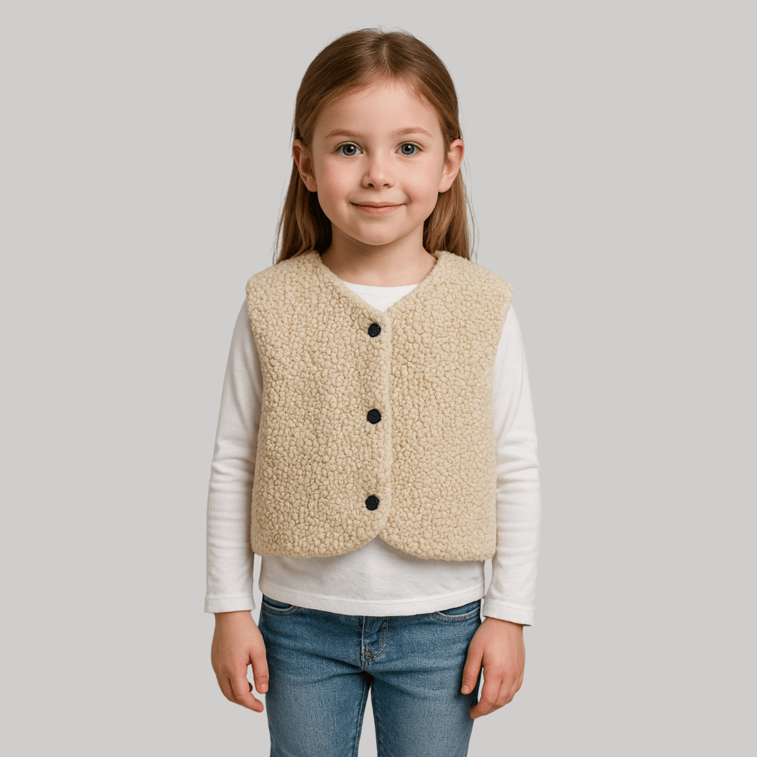 Colete Infantil Peluciado Forglows