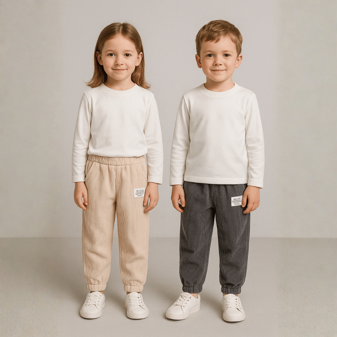 Calça Infantil Peluciada Jogger Forglows