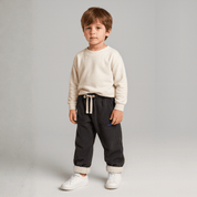 Calça Infantil de Moletom com Pelúcia Forglows