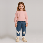Calça Infantil Jeans e Peluciada Forglows