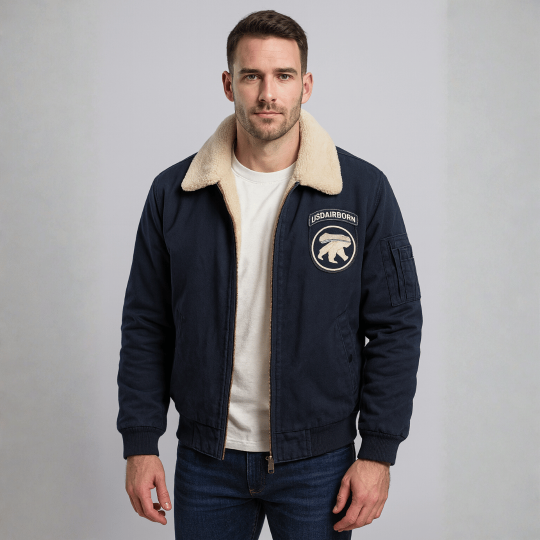 Jaqueta Masculina Forrada Airborne Forglows