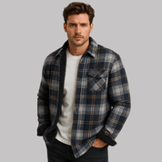 Camisa Masculina Xadrez Peluciada Forglows