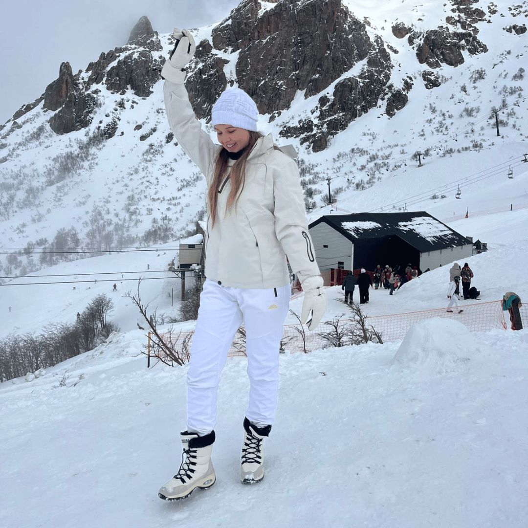 Bota de Neve Feminina com Pelúcia Forglows