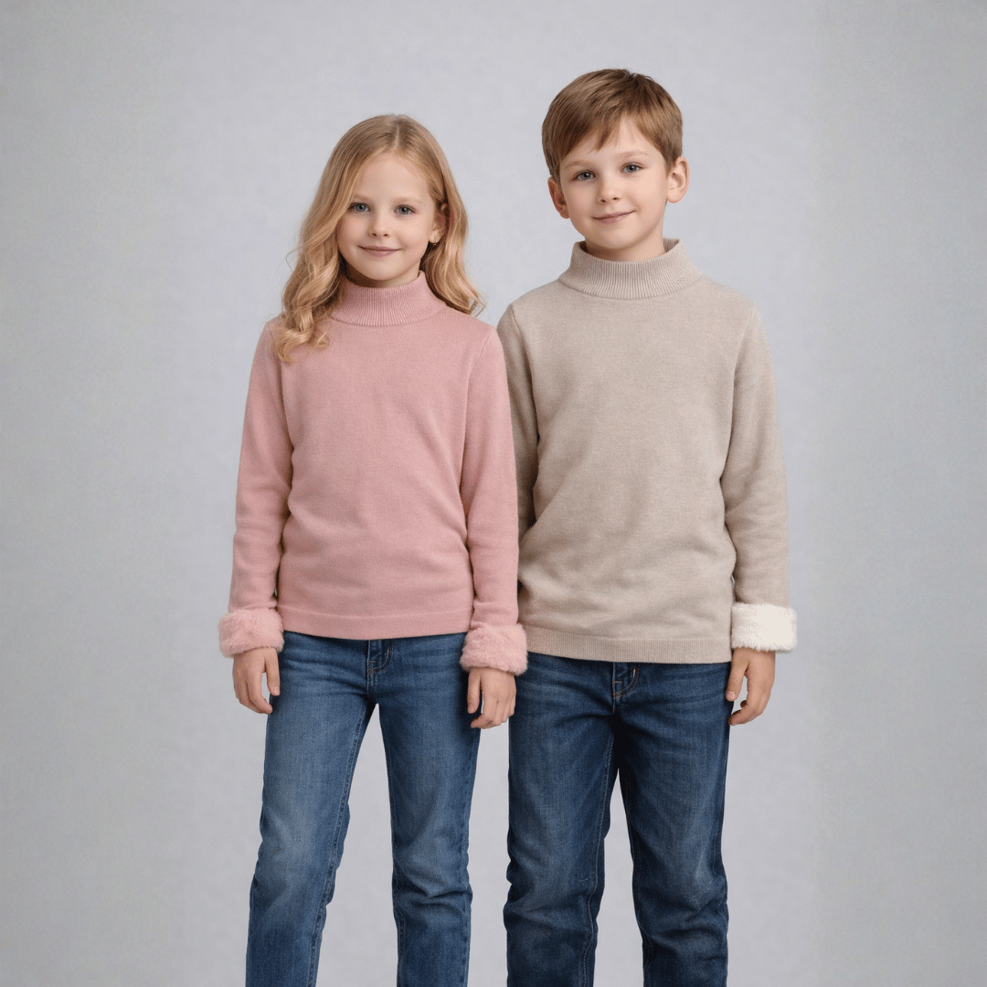 Suéter Infantil Peluciado Unissex Forglows