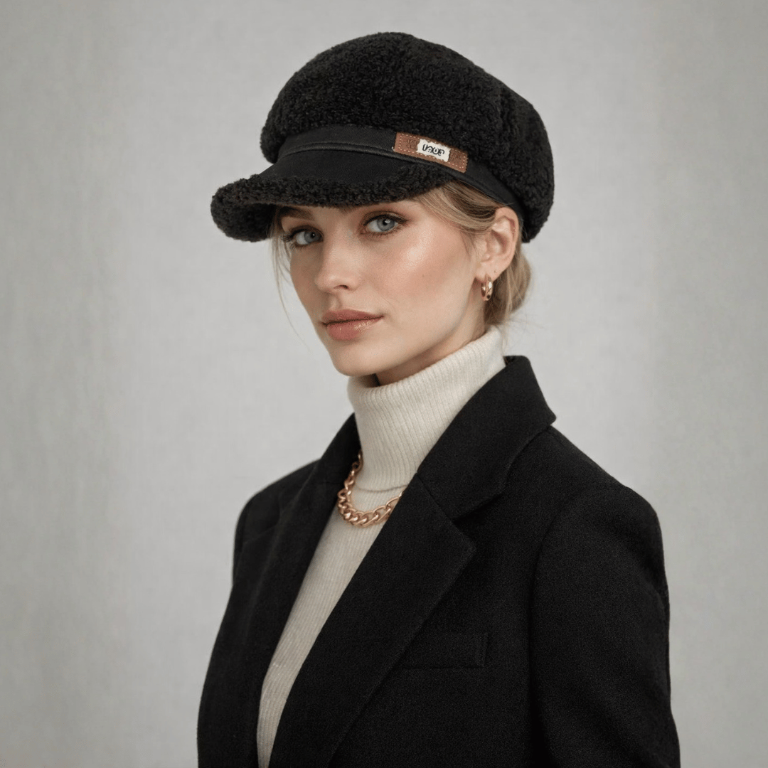 Boina Feminina Peluciada Paris Forglows