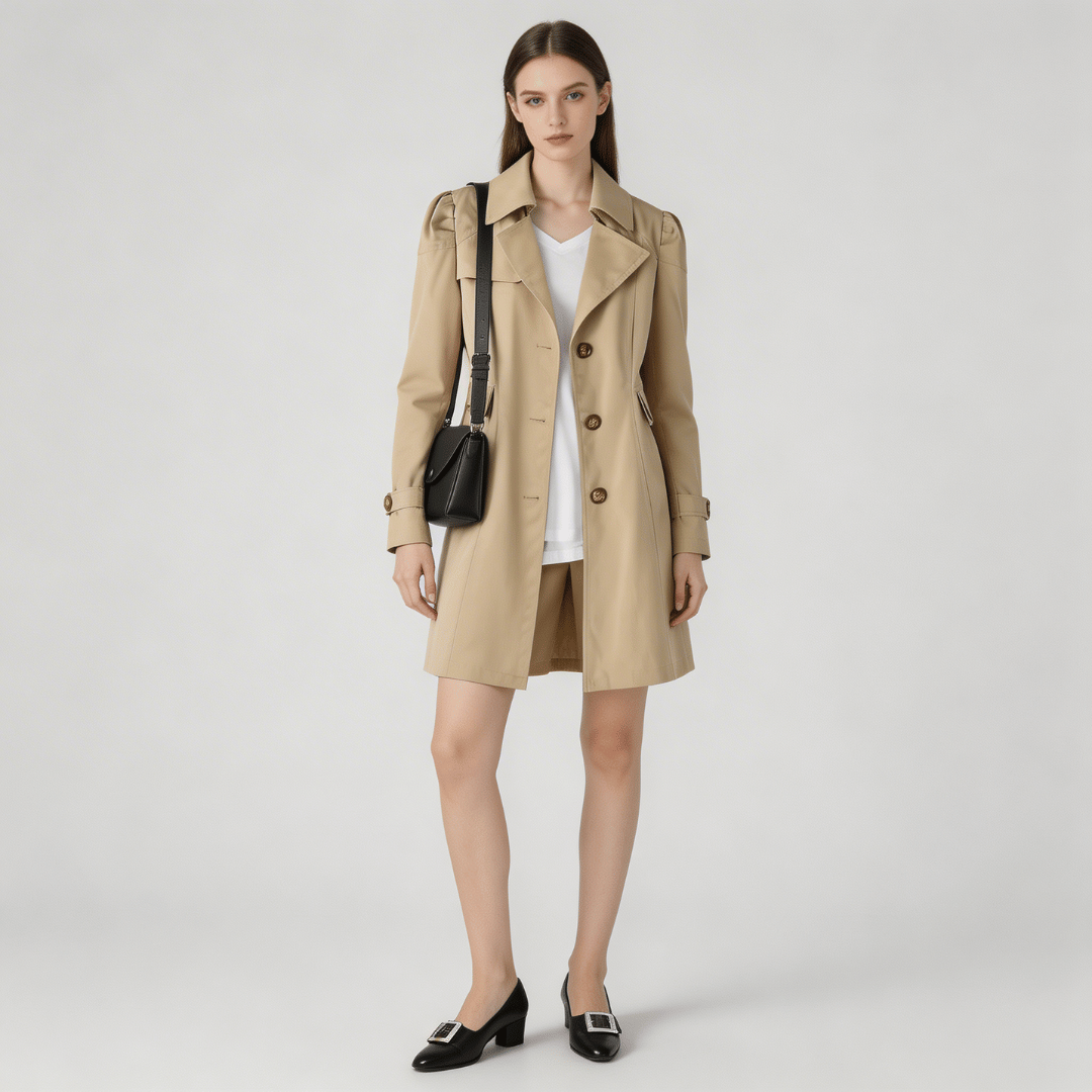 Trench Coat Feminino Finlândia Forglows