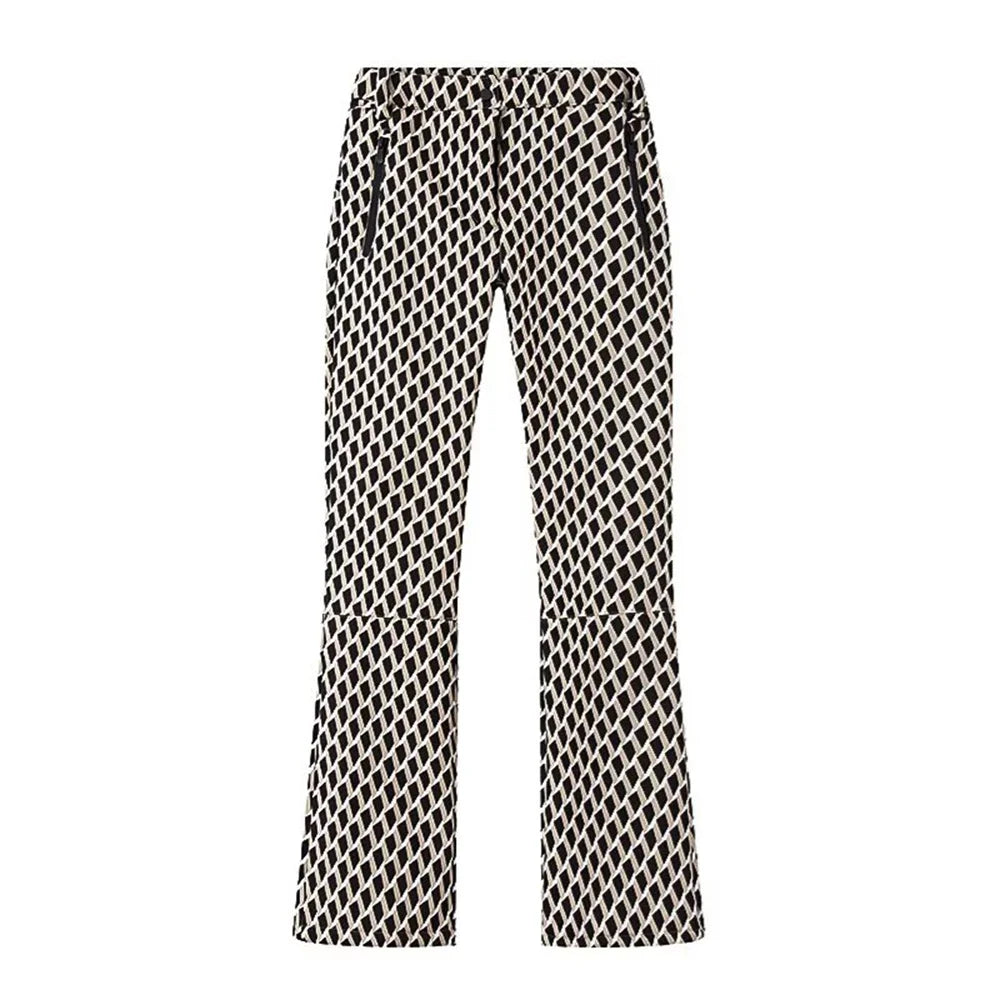 Calça Feminina Impermeável Forrada para Neve Ice Forglows
