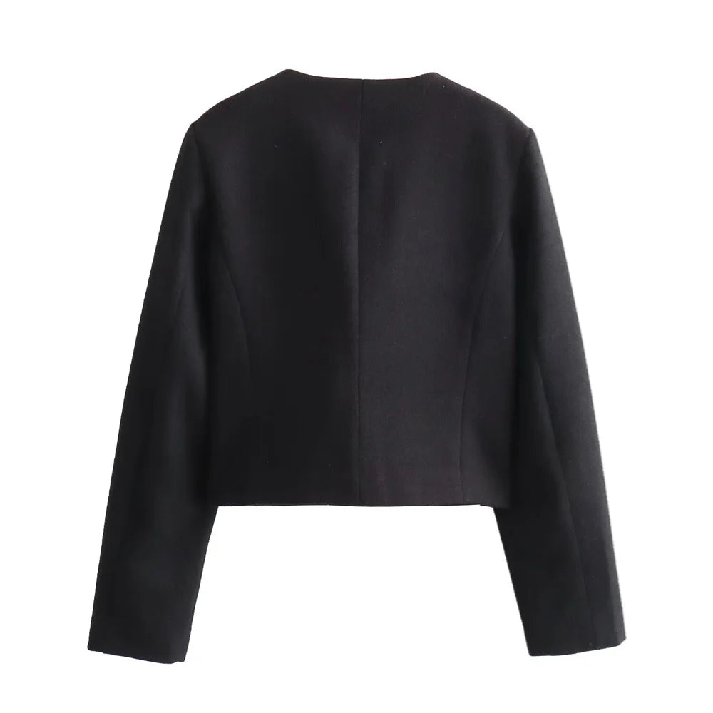 Casaco Cropped Feminino Jordana Forglows
