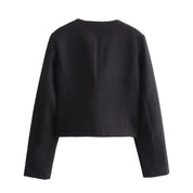 Casaco Cropped Feminino Jordana Forglows