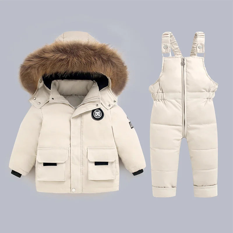 Casaco + Macacão Infantil para Neve Basic Forglows