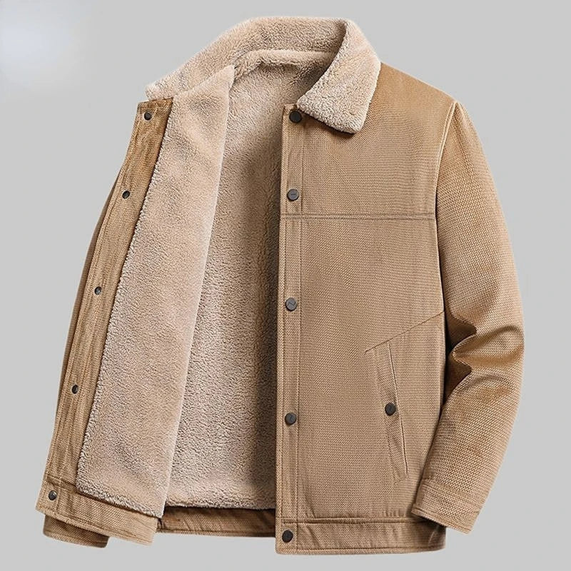 Jaqueta Masculina com Pelúcia Amsterdã Forglows