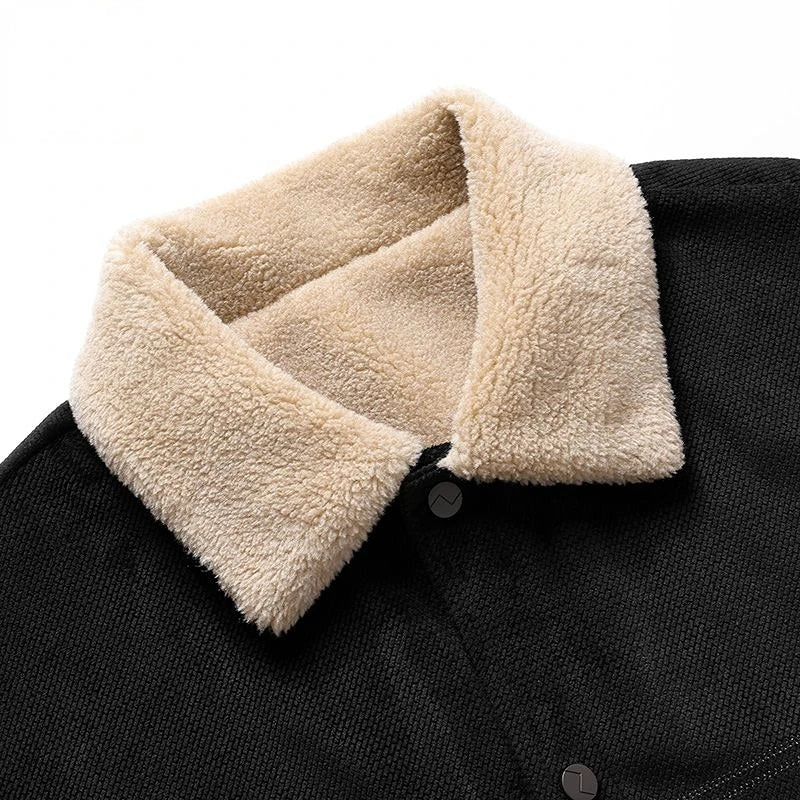 Jaqueta Masculina com Pelúcia Amsterdã Forglows
