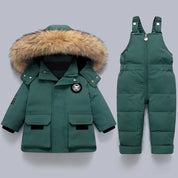 Casaco + Macacão Infantil para Neve Basic Forglows