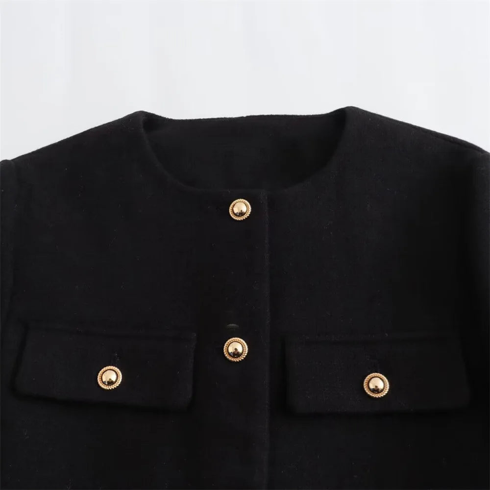 Casaco Cropped Feminino Jordana Forglows