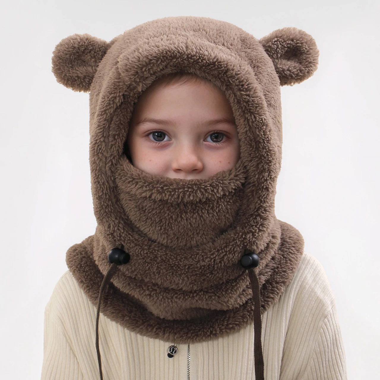 Balaclava Infantil Peluciada Unissex Forglows