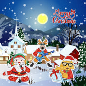 Pingente de Natal com Pintura de Diamante 5D Forglows