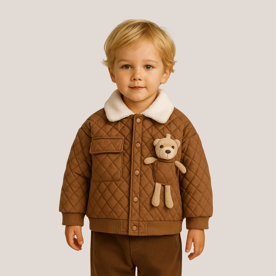 Jaqueta Infantil Courino Peluciada Forglows