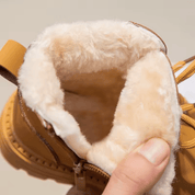 Bota Infantil para Neve com Pelúcia e Antiderrapante Forglows