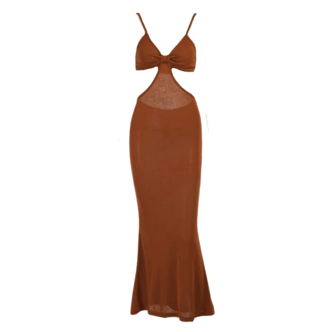 Vestido Feminino Longo Cavado Raquel Forglows