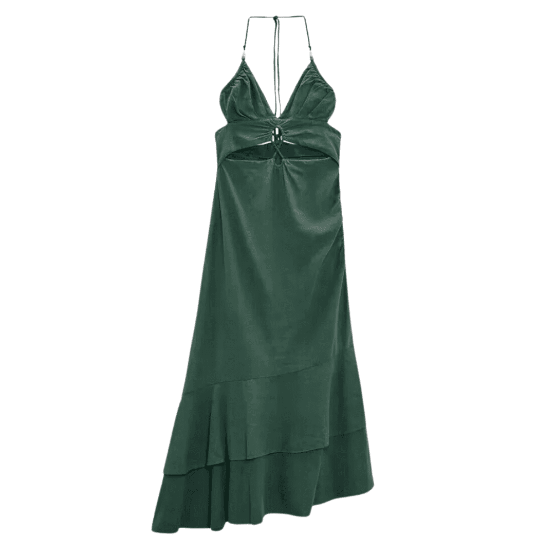 Vestido feminino Longo em Linho Barbara Forglows