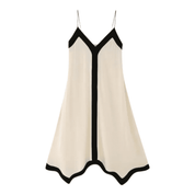 Vestido Feminino Midi Bicolor Cloe Forglows